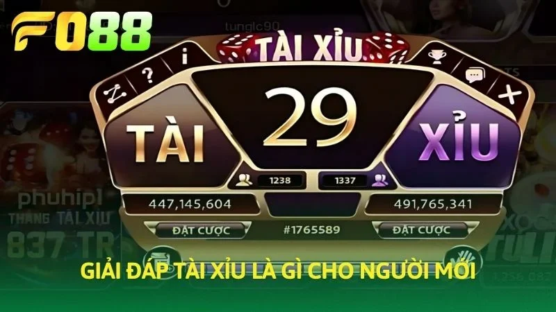 Giải đáp tài xỉu là gì cho người mới