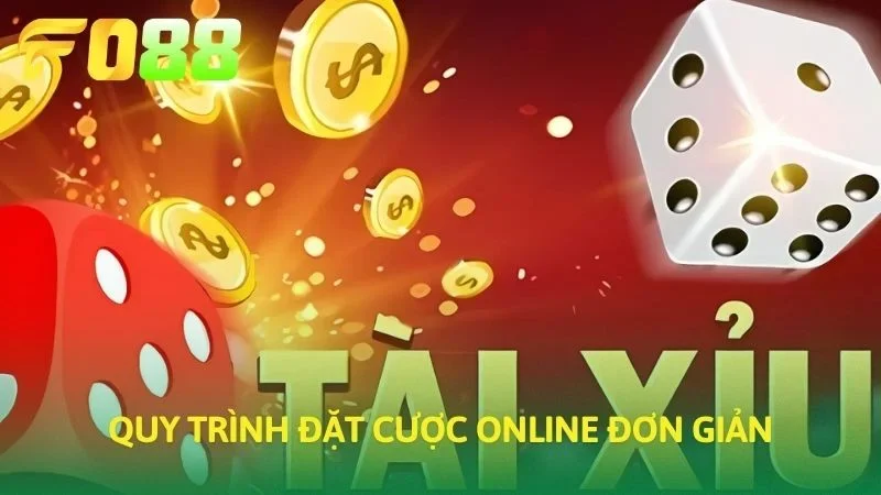 Quy trình đặt tiền online đơn giản