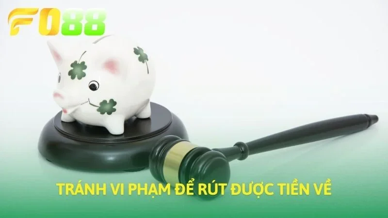 Tránh vi phạm để rút được tiền về